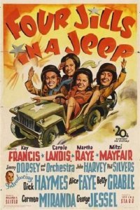 Постер к фильму "Четыре девушки в джипе"